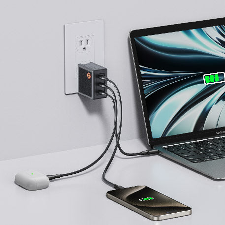 65W 3 USB-C GaN Charger