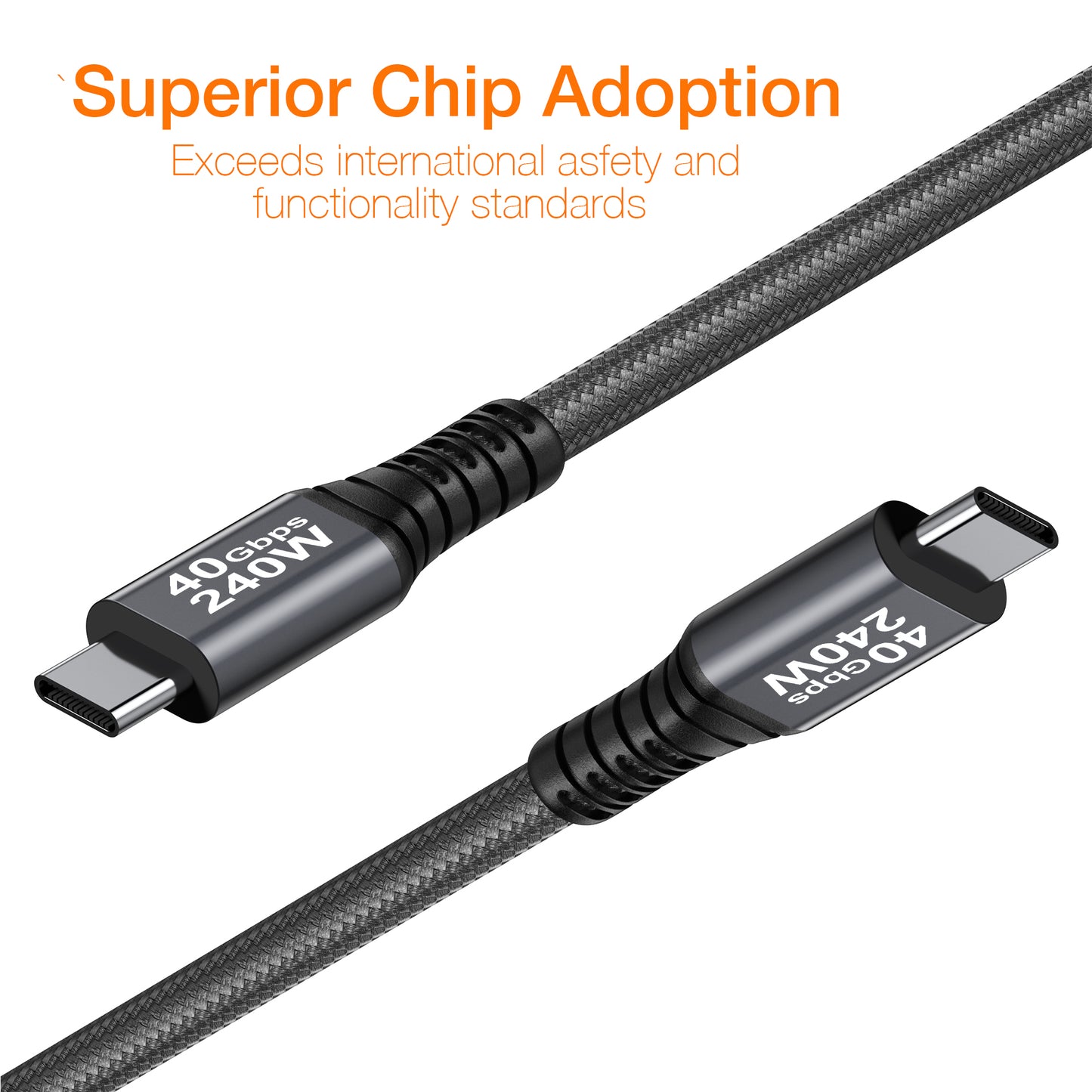 240W USB-C Cable | 40Gbps