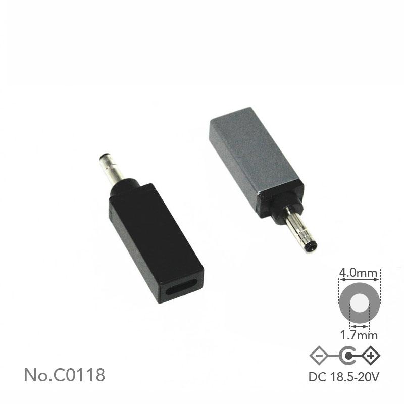 USB-C to DC Adapter Tip I 4.0x1.7mm