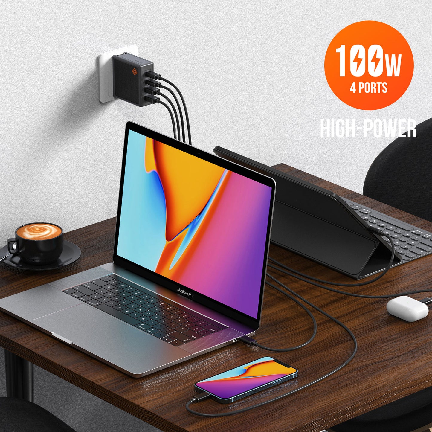 USB-C Charger 100W Fast Charger